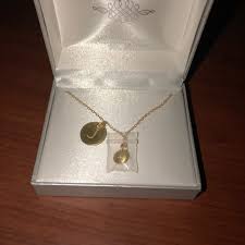 Macy's | Jewelry | 8k Gold Over Stering Silver Monogram J Necklace | Poshmark