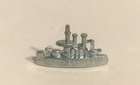 1 Monopoly Board Game Replacement Token Piece - Battleship ...
