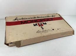 Monopoly Board Game Vintage Wooden Buildings Parker Brothers. | eBay