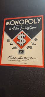 Monopoly 1935-1936 Black Box Edition EXC Condition Complete | eBay