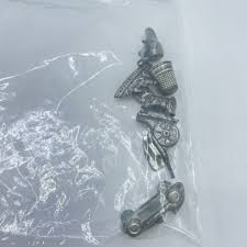 Monopoly 7 Metal Tokens Replacement Parts: With Rare Cannon Battleship Tokens | eBay