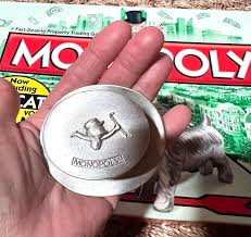 Monopoly Board Game With Rich Uncle Penny BIG PEWTER HAT and ...