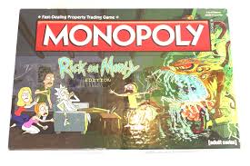 Rick and Morty Monopoly Adult Swim Edition Board Game | eBay