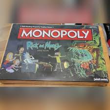 Monopoly | Toys | Monopoly Rick And Morty Edition Board Game ...