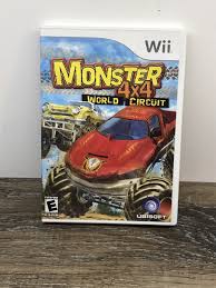 Monster 4x4 World Circuit Nintendo Wii - Complete CIB Tested ...