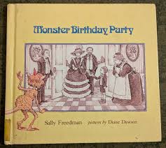 Monster Birthday Party by Sally Freedman - hardcover kids ...