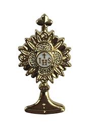 SMALL MONSTRANCE LAPEL PIN | EWTN Religious Catalogue