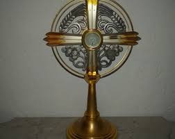 Antique French Religious Art 22 Inches Church Orfèvrerie Silvered Monstrance With Silver Lunula & Case 1900s - Etsy Canada