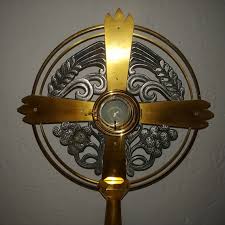 Antique French Religious Art 22 Inches Church Orfèvrerie Silvered Monstrance With Silver Lunula & Case 1900s - Etsy Israel