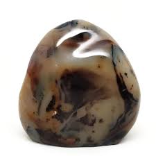 Dendritic Agate Stand-up, Large - The Fossil Cartel