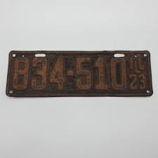 Illinois License Plate Embossed - Etsy