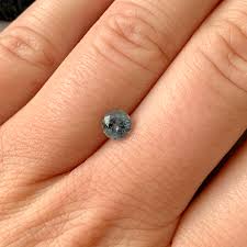 Blue Montana Sapphire - Round .95 Carats