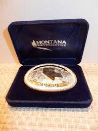 Nevada Cattlemen's Association Montan Silversmith 1970 - 1972 Belt Buckle | eBay