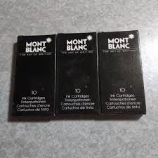 モンブラン カートリッジインク ブルーブラック 30本 ドイツ製 - メルカリ