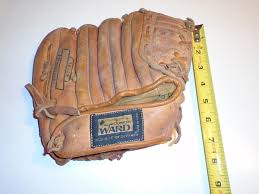 Montgomery Ward Youth Baseball Glove Nylon Stitching 60 ...