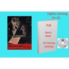 1938 Sears Christmas Book Catalog Toys Clothes & More on USB ...