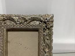 Picture Frame Ornate Silver Hollywood Regency Design Picture ...