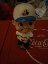 VINTAGE 1960s MLB MONTREAL EXPOS BASEBALL BOBBLEHEAD NODDER BOBBLE HEAD | eBay