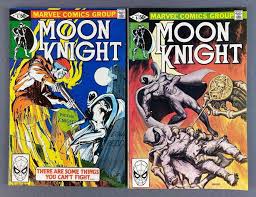 Group Of 2 Marvel Comics Moon Knight Comic Books
