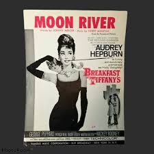 1961 Moon River Audrey Hepburn Breakfast at Tiffanys Vintage ...