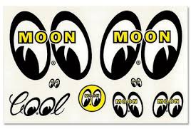 Mooneyes Original Assorted Decal Sheet - Vintage Parts of ...