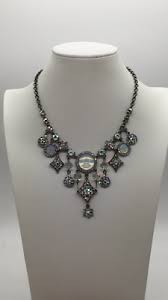 Kirk's Folly Sea View Faces Aurora Borealis RARE Rhodium ...