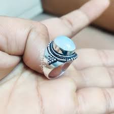 Labradorite Ring, Handmade 925 Sterling Silver Oval Stone ...