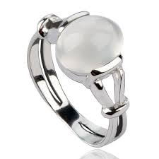 Women 925 Silver The Twilight Saga Bella Moonstone Ring Girl ...