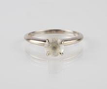 Sold at Auction: 14K Gold Lady Elgin Watch & 14K Engagement Ring.