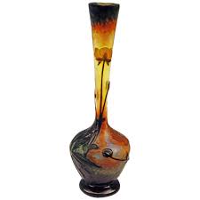 Art Nouveau Vase from Daum Freres, Lorraine, France, 1895 ...