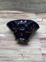 Echt Kobalt Handarbeit Cobalt Blue Miniature Basket Vase (set of 2), Made in Germany - Etsy