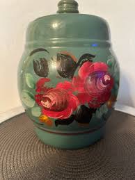 Crockery Cookie 1940's Vintage Green with Lid MTS – Bliss Marketplace