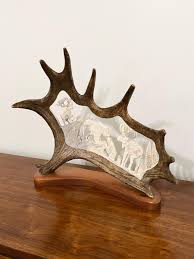 B. MERRY STUDIOS ~ Hand Carved & Polished Moose Antler ~ Bears, Moose & Elk | EstateSales.org