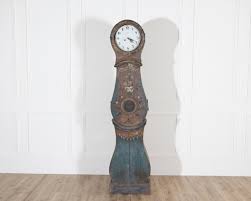 1822 Swedish Folk Art Tall Case Clock with Original Paint – Jacqueline Adams Antiques