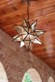 Moravian Star 9.5 inch" antique mirror and clear glass | eBay