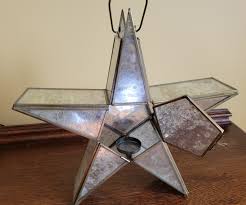 Large Star-shaped Tea-light Candle Holder With Hook - Etsy