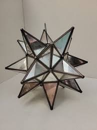 Moravian Star Glass | eBay