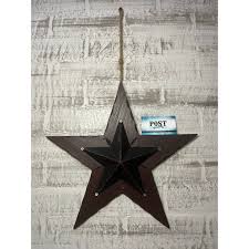 Rustic Wooden Star – Post Furnishings