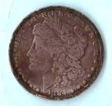 1884 O Morgan Silver Dollar - About AU50 on and 50 similar items