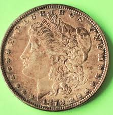 RARE 1879 Morgan Silver Dollar No mint mark HIGHLY DETAILED W/ BEAUTIFUL PATINA! | eBay