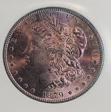1879-S Morgan Silver Dollar PUrple Toning... High Grade (T5) | eBay