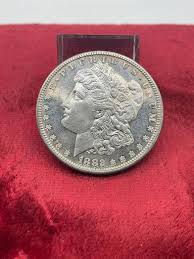 Stunning Rare Antique 1882 S Proof Like Vam Variety Silver Morgan Dollar Poss. Ms Quality Coin