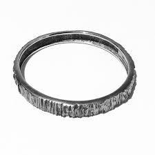 Rare Vintage Knud V Andersen “TREE BARK” Effect Sterling ...