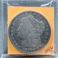1886 O Morgan Silver Dollar New Orleans VF Details Cleaned Shiny looki – Robinson's Coin Town