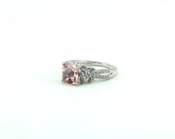 Vintage Size 6.25 Pink CZ Dainty Ring 925 Sterling Silver Rg 3501 - Etsy