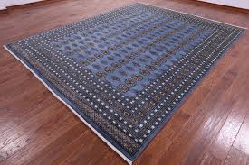 Bokhara Hand Knotted Wool Rug – Golden Nile