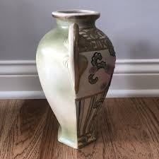 Vintage Japanese Satsuma Moriage Vase Double Handled Bird and Vine 10 1/2" | eBay