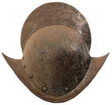 Sold at Auction: A LATE 16TH CENTURY GERMAN NUREMBERG MORION OR HELMET