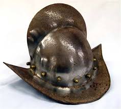 Spanish Conquistador Style Helmet Cast Metal