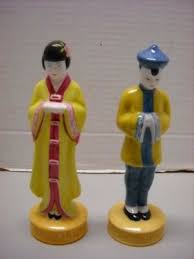 Vintage Moriyama Occupied Japan Japanese Couple ...